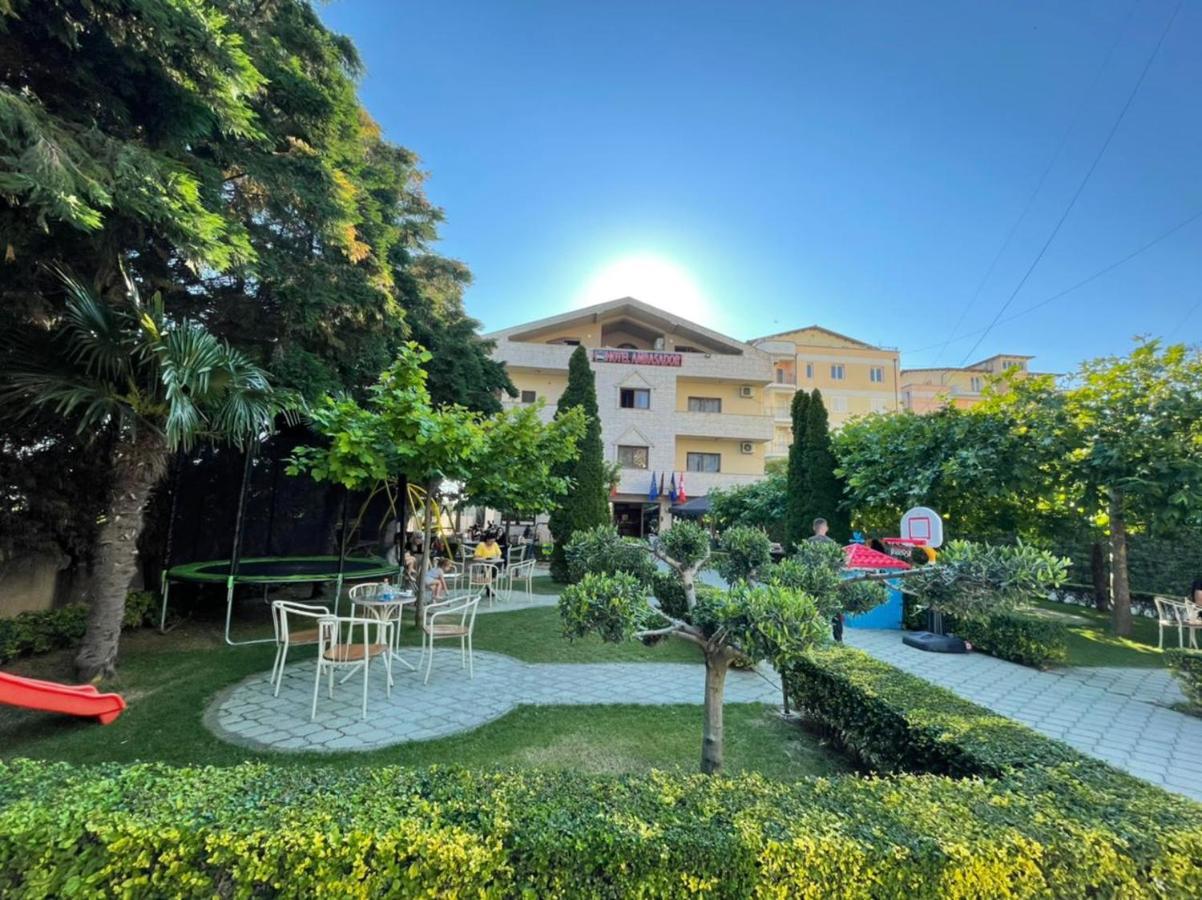 Hotel Ambasador Garden Lezhë Exterior foto